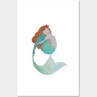 Mermaid Posters and Art